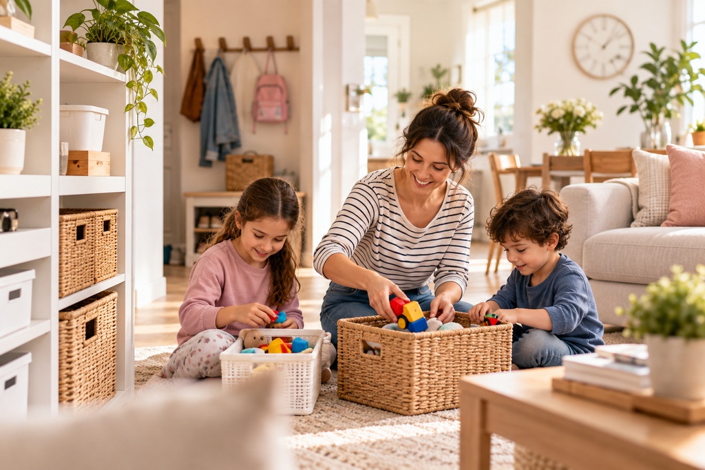 Home organization hacks for busy moms