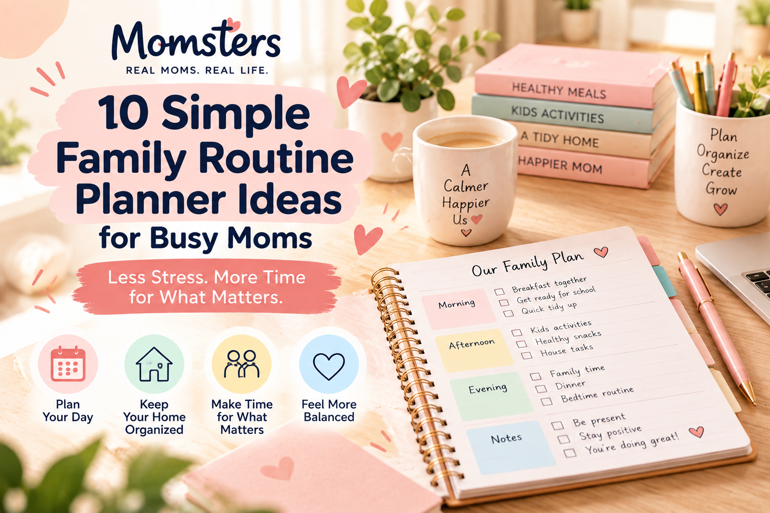 10 Simple Family Routine Planner Ideas for Busy Moms
