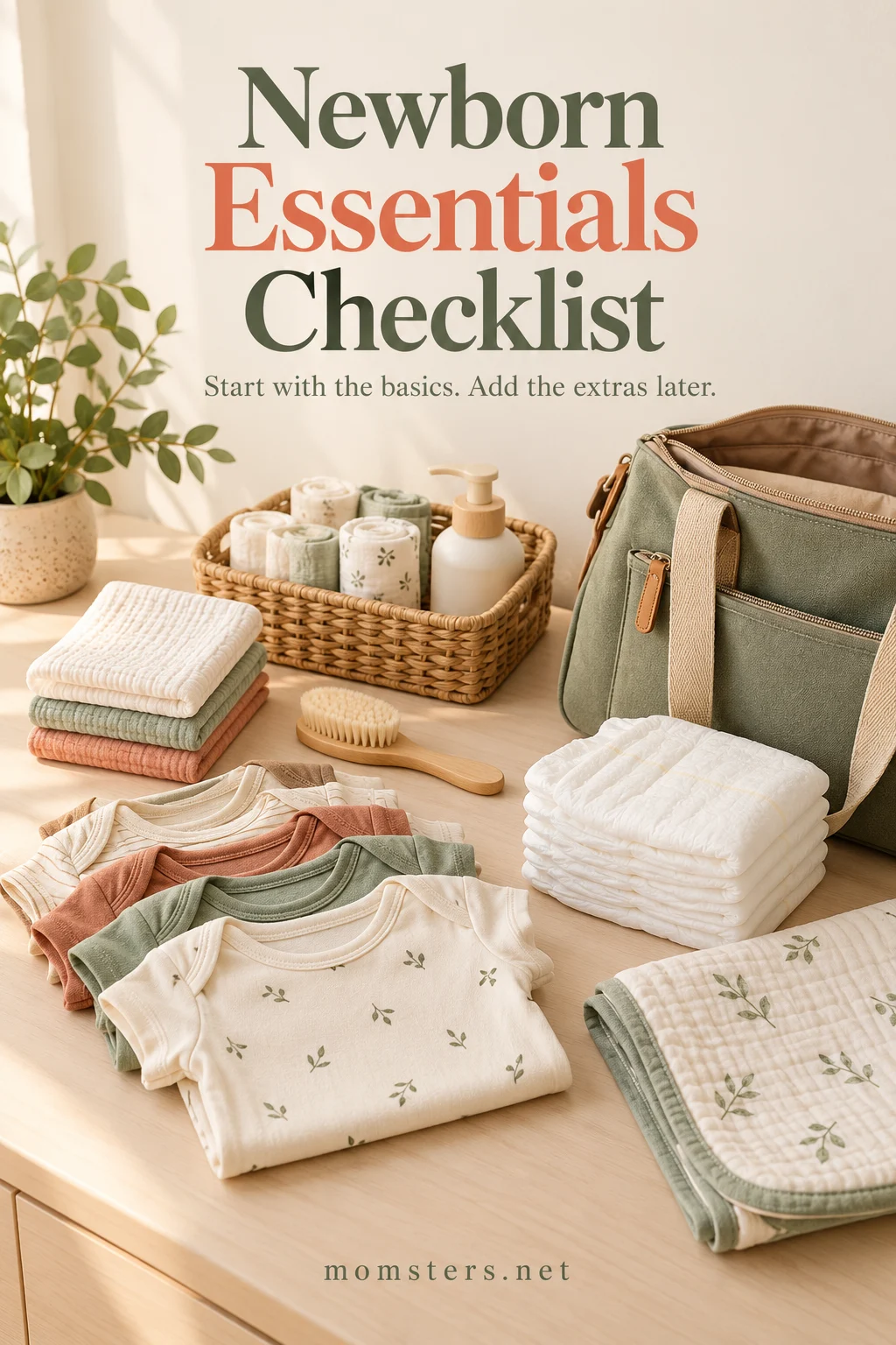 Newborn Essentials Checklist: What You Actually Need